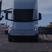 WATCH Jay Leno Takes The Tesla Semi Out For A Spin
